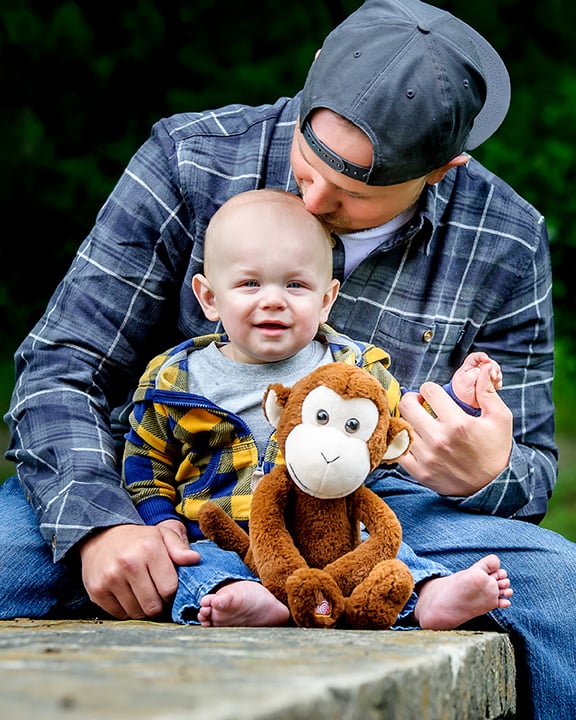 Baby heartbeat plush animal keepsake in Buffalo NY